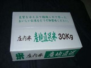 貴重な一品です 令和５年  山形県庄内産 ササニシキ 特別栽培米 玄米30kg